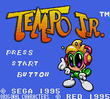 Tempo Jr. Title Screen